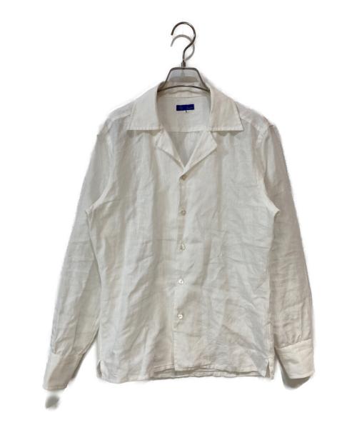 RING JACKET（リングジャケット）RING JACKET (リングジャケット) リネンシャツ ホワイト サイズ:Sの古着・服飾アイテム