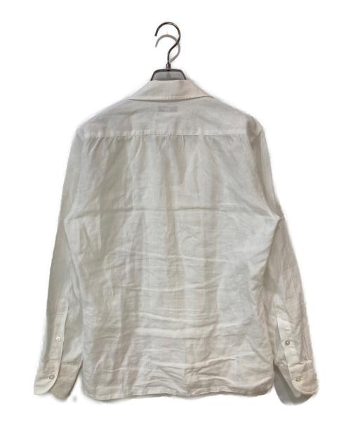 RING JACKET（リングジャケット）RING JACKET (リングジャケット) リネンシャツ ホワイト サイズ:Sの古着・服飾アイテム