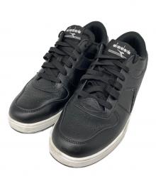 DIADORA（ディアドラ）の古着「Magic Basket Low レザースニーカー」｜ブラック
