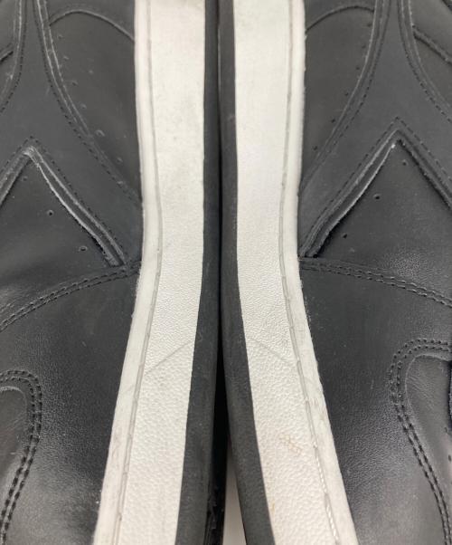 DIADORA（ディアドラ）DIADORA (ディアドラ) Magic Basket Low レザースニーカー ブラック サイズ:26.5cmの古着・服飾アイテム