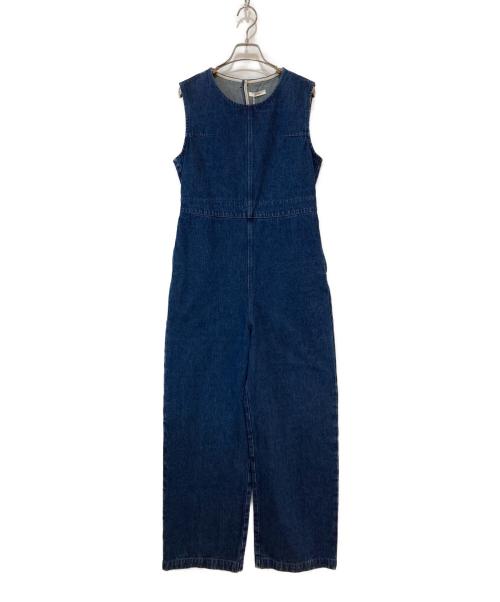 CLANE（クラネ）CLANE (クラネ) バック オープン デニム オールインワン ブルー サイズ: 2 未使用品の古着・服飾アイテム