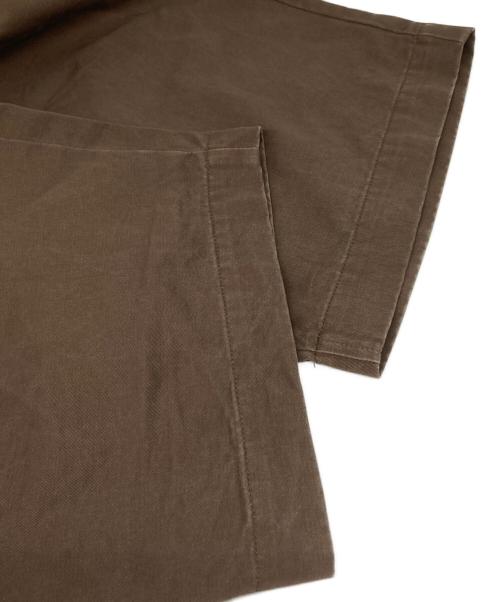 CLANE（クラネ）CLANE (クラネ) WIDE TUCK WORK PANTS レッド サイズ:2の古着・服飾アイテム