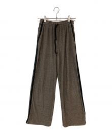 CLANE（クラネ）の古着「PILE LINE PANTS」｜ブラウン