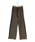 CLANE（クラネ）の古着「PILE LINE PANTS」｜ブラウン