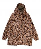 Barbourバブアー）の古着「Printed Somalia Waterproof Jacket」｜ベージュ×カーキ