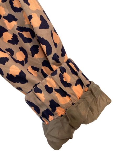 Barbour（バブアー）Barbour (バブアー) Printed Somalia Waterproof Jacket ベージュ×カーキ サイズ:UK14の古着・服飾アイテム