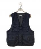 Engineered Garmentsエンジニアド ガーメンツ）の古着「Game Vest - Double Cloth」｜ブラック