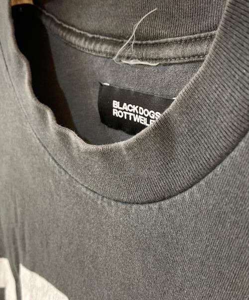 ROTT WEILER（ロットワイラー）ROTT WEILER (ロットワイラー) RTTW PIGMENT TEE ブラック サイズ:Mの古着・服飾アイテム