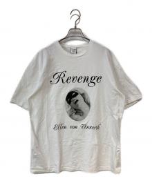WACKO MARIA×ELLEN VON UNWERTH（ワコマリア×エレン・フォン・アンワース）の古着「WASHED HEAVY WEIGHT CREW NECK T-SHIRT ( TYPE-1 )」｜ホワイト