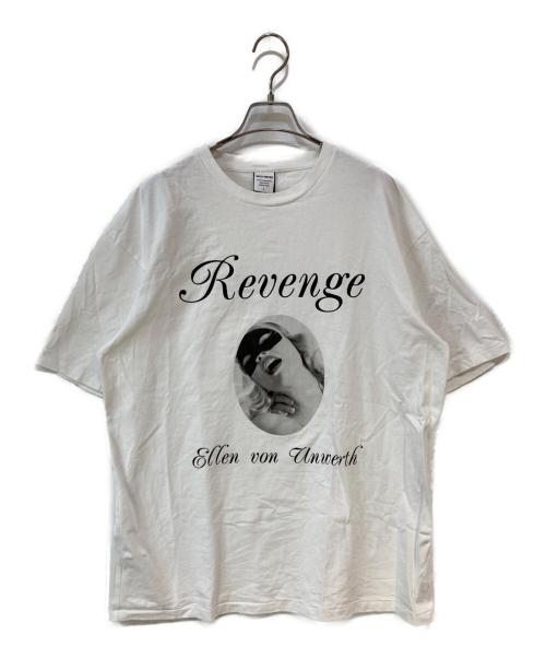 WACKO MARIA（ワコマリア）WACKO MARIA (ワコマリア) ELLEN VON UNWERTH (エレン・フォン・アンワース) WASHED HEAVY WEIGHT CREW NECK T-SHIRT ( TYPE-1 ) ホワイト サイズ:Lの古着・服飾アイテム