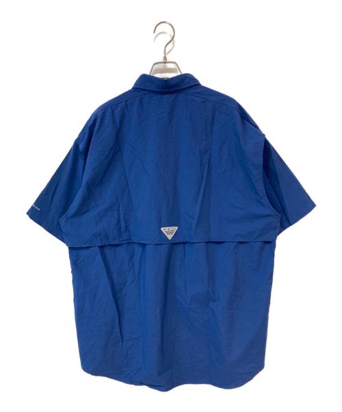 Columbia（コロンビア）Columbia (コロンビア) Bahama™ II S/S Shirt ブルー サイズ:Lの古着・服飾アイテム