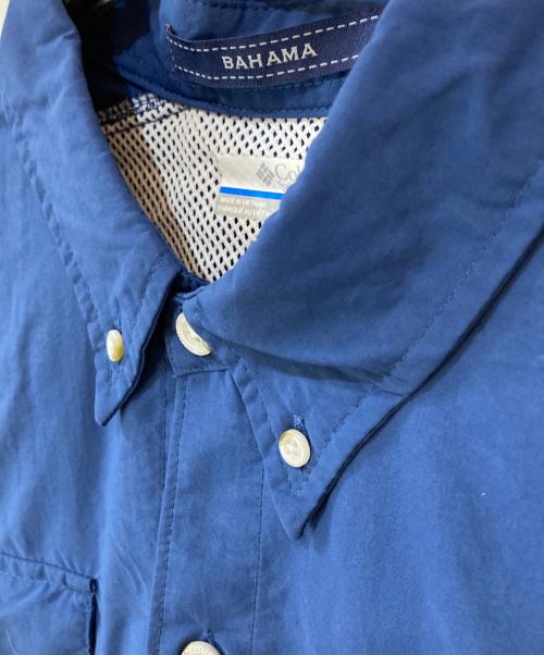 Columbia（コロンビア）Columbia (コロンビア) Bahama™ II S/S Shirt ブルー サイズ:Lの古着・服飾アイテム