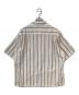 WACKO MARIA (ワコマリア) STRIPED OPEN COLLAR SHIRT S/S ( TYPE-1 ) ホワイト サイズ: M：17000円