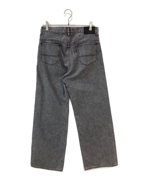 jieda（ジエダ）jieda (ジエダ) USED LOOSE FIT DENIM グレー サイズ:2の古着・服飾アイテム