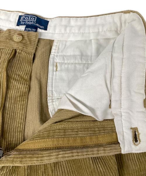 POLO RALPH LAUREN（ポロ・ラルフローレン）POLO RALPH LAUREN (ポロ・ラルフローレン) コーデュロイ ANDREW PANT ベージュ サイズ:81cm (W32)の古着・服飾アイテム