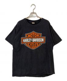 HARLEY-DAVIDSON（ハーレーダビッドソン）の古着「両面プリントTシャツ」｜ブラック