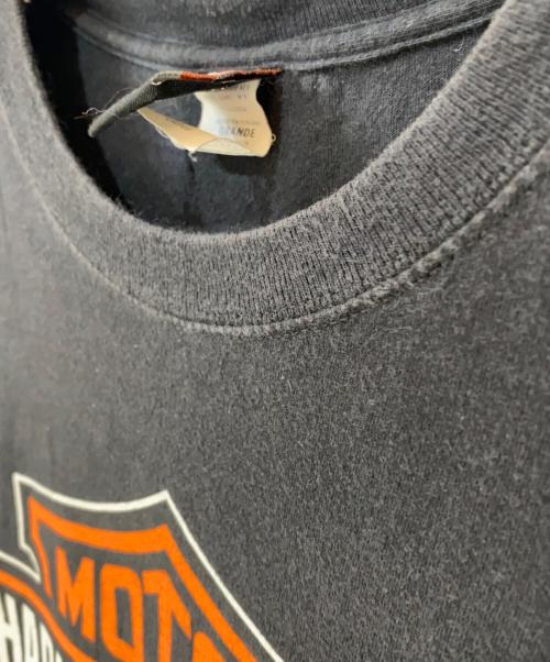 HARLEY-DAVIDSON（ハーレーダビッドソン）HARLEY-DAVIDSON (ハーレーダビッドソン) 両面プリントTシャツ ブラック サイズ:Lの古着・服飾アイテム