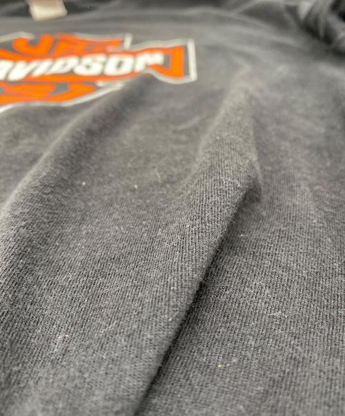 HARLEY-DAVIDSON（ハーレーダビッドソン）HARLEY-DAVIDSON (ハーレーダビッドソン) 両面プリントTシャツ ブラック サイズ:Lの古着・服飾アイテム