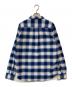 THE NORTH FACE (ザ ノース フェイス) オンブレチェックシャツ ブルー サイズ: M：5000円