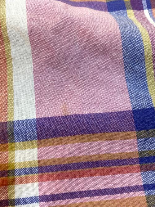RALPH LAUREN（ラルフローレン）RALPH LAUREN (ラルフローレン) BLAKE 半袖チェックシャツ マルチカラー サイズ:Lの古着・服飾アイテム