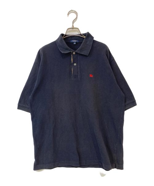 BURBERRY LONDON（バーバリーロンドン）BURBERRY LONDON (バーバリーロンドン) ポロシャツ ブラック サイズ:Lの古着・服飾アイテム