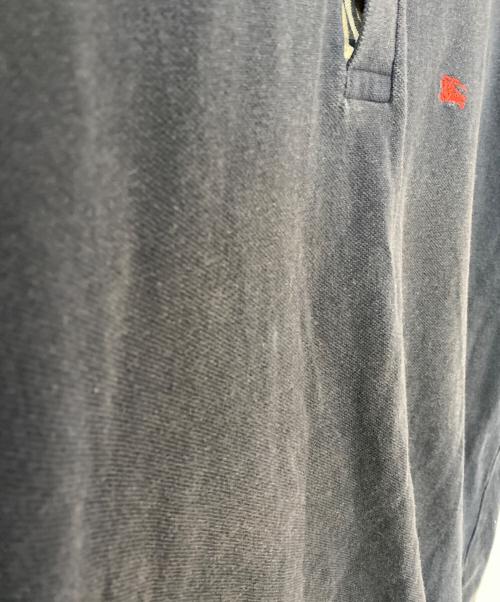 BURBERRY LONDON（バーバリーロンドン）BURBERRY LONDON (バーバリーロンドン) ポロシャツ ブラック サイズ:Lの古着・服飾アイテム