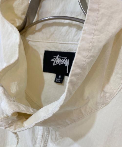 stussy（ステューシー）stussy (ステューシー) WARM UP JACKET アイボリー サイズ:Ｓの古着・服飾アイテム