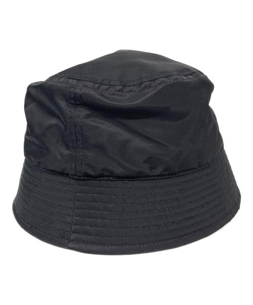 unnamed headwear（アンネームドヘッドウェア）UNNAMED HEADWEAR (アンネームドヘッドウェア) NYLON BUCKET ハット ブラック 未使用品の古着・服飾アイテム