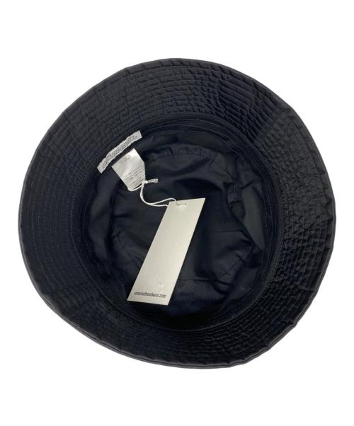 unnamed headwear（アンネームドヘッドウェア）UNNAMED HEADWEAR (アンネームドヘッドウェア) NYLON BUCKET ハット ブラック 未使用品の古着・服飾アイテム