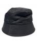 UNNAMED HEADWEAR (アンネームドヘッドウェア) NYLON BUCKET ハット ブラック 未使用品：5000円
