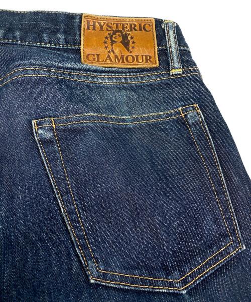 Hysteric Glamour（ヒステリックグラマー）Hysteric Glamour (ヒステリックグラマー) スタッズデニムパンツ インディゴ サイズ:34の古着・服飾アイテム