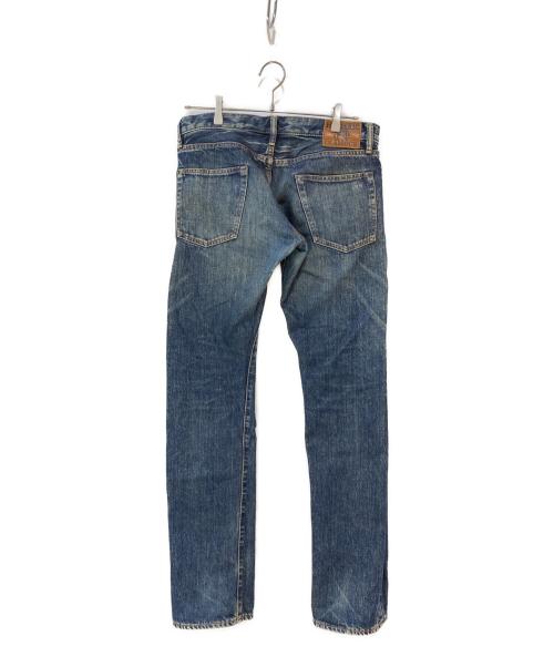Hysteric Glamour（ヒステリックグラマー）Hysteric Glamour (ヒステリックグラマー) ウォッシュドスタッズデニムパンツ インディゴ サイズ:32の古着・服飾アイテム