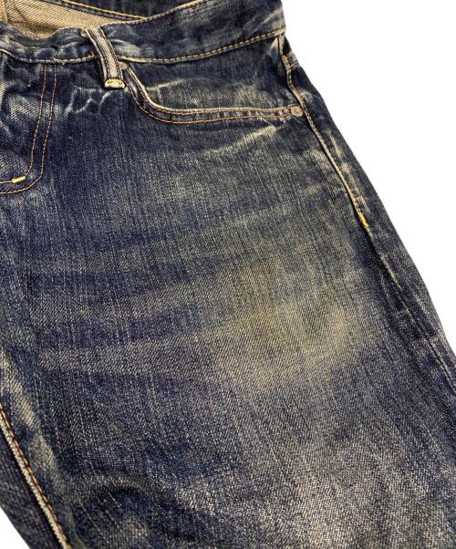 Hysteric Glamour（ヒステリックグラマー）Hysteric Glamour (ヒステリックグラマー) ウォッシュドスタッズデニムパンツ インディゴ サイズ:32の古着・服飾アイテム