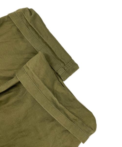 BURGUS PLUS（バーガスプラス）BURGUS PLUS (バーガスプラス) Fatigue Pants - Back Sateen カーキ サイズ:91cm (W36)の古着・服飾アイテム