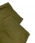 中古・古着 BURGUS PLUS (バーガスプラス) Fatigue Pants - Back Sateen カーキ サイズ:91cm (W36)：7000円