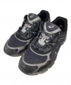 asicsアシックス）の古着「ローカットスニーカー」｜GRAPHITE GREY/BLACK