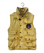 POLO RALPH LAURENポロ・ラルフローレン）の古着「marine vest」｜イエロー