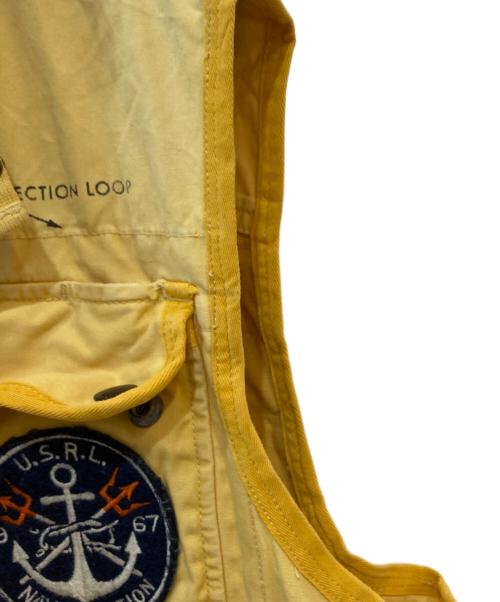 POLO RALPH LAUREN（ポロ・ラルフローレン）POLO RALPH LAUREN (ポロ・ラルフローレン) marine vest イエロー サイズ:Mの古着・服飾アイテム