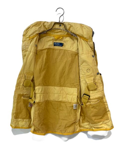 POLO RALPH LAUREN（ポロ・ラルフローレン）POLO RALPH LAUREN (ポロ・ラルフローレン) marine vest イエロー サイズ:Mの古着・服飾アイテム