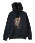 POLO RALPH LAUREN（ポロ・ラルフローレン）の古着「THE YEAR OF THE HORSE BEAR FLEECE HOODIE」｜ブラック