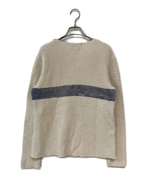 POLO RALPH LAUREN（ポロ・ラルフローレン）POLO RALPH LAUREN (ポロ・ラルフローレン) ヘンプシルク混ニット ベージュ サイズ: Mの古着・服飾アイテム