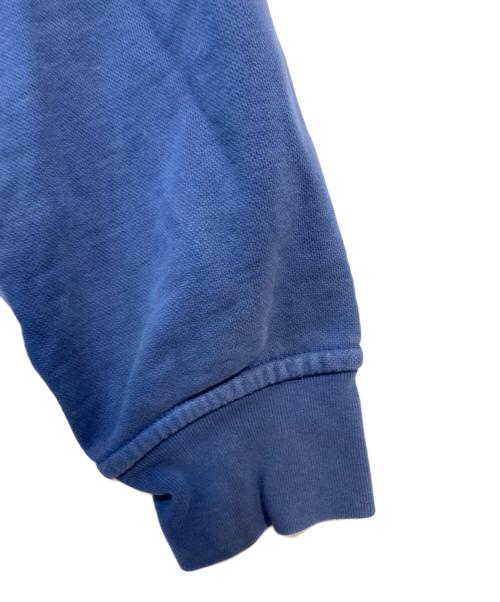 POLO RALPH LAUREN（ポロ・ラルフローレン）POLO RALPH LAUREN (ポロ・ラルフローレン) エンブロイダリー ループバック フリース ジャケット ブルー サイズ:Lの古着・服飾アイテム