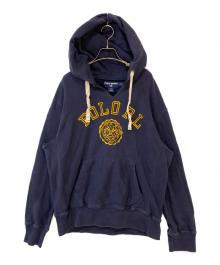 POLO SPORT（ポロスポーツ）の古着「アーチロゴパーカー」｜ネイビー