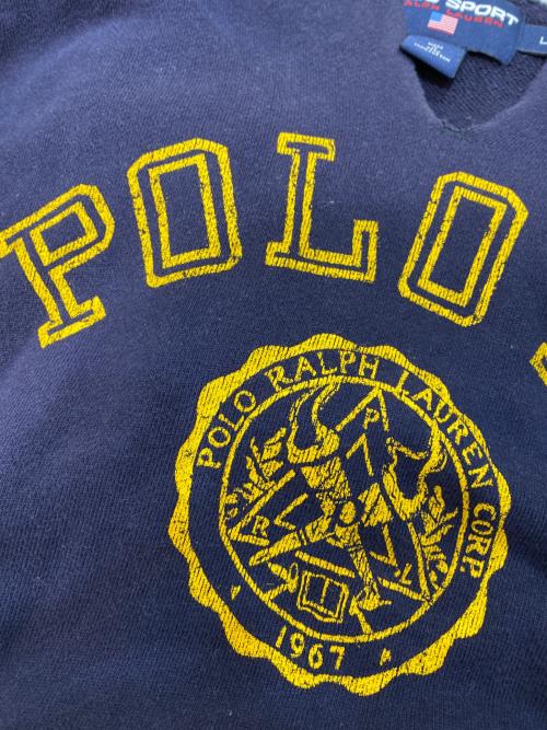 POLO SPORT（ポロスポーツ）POLO SPORT (ポロスポーツ) アーチロゴパーカー ネイビー サイズ: LLの古着・服飾アイテム
