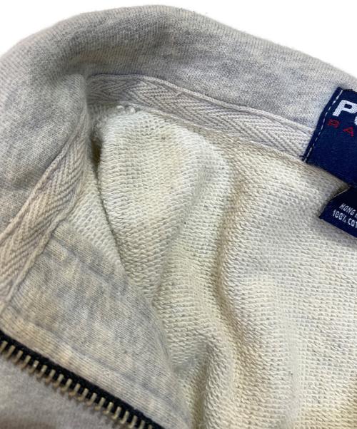 POLO SPORT（ポロスポーツ）POLO SPORT (ポロスポーツ) ハーフジップスウェット グレー サイズ:Mの古着・服飾アイテム