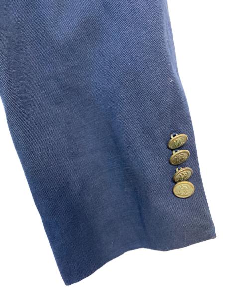POLO RALPH LAUREN（ポロ・ラルフローレン）POLO RALPH LAUREN (ポロ・ラルフローレン) ワッペンブレザー ネイビー サイズ:42Rの古着・服飾アイテム