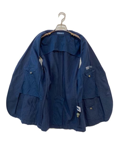 POLO RALPH LAUREN（ポロ・ラルフローレン）POLO RALPH LAUREN (ポロ・ラルフローレン) ワッペンブレザー ネイビー サイズ:42Rの古着・服飾アイテム