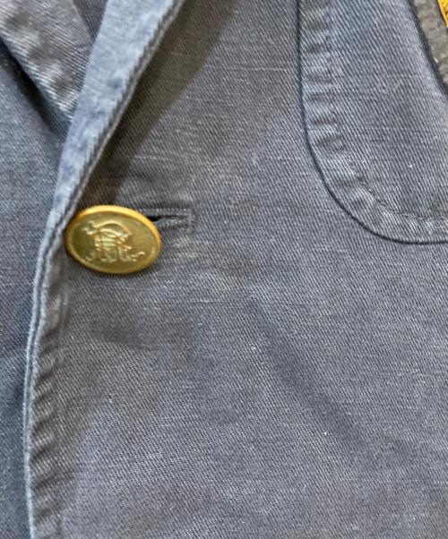 POLO RALPH LAUREN（ポロ・ラルフローレン）POLO RALPH LAUREN (ポロ・ラルフローレン) ワッペンブレザー ネイビー サイズ:42Rの古着・服飾アイテム