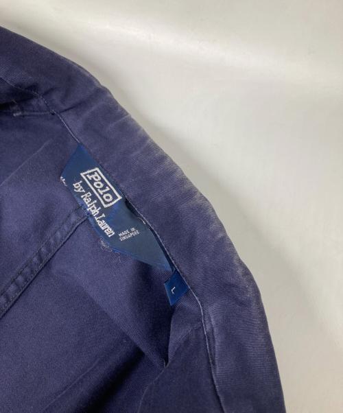 POLO RALPH LAUREN（ポロ・ラルフローレン）POLO RALPH LAUREN (ポロ・ラルフローレン) ワッペンブレザー ネイビー サイズ:Lの古着・服飾アイテム