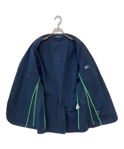 POLO RALPH LAUREN（ポロ・ラルフローレン）POLO RALPH LAUREN (ポロ・ラルフローレン) ホース刺繍 ブレザー ネイビー サイズ:40Rの古着・服飾アイテム